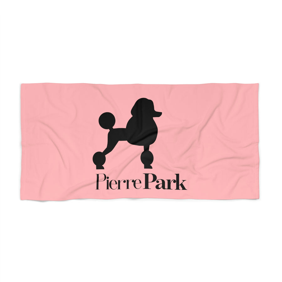 Pink Puppy Towel